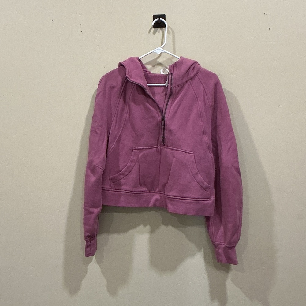 Lululemon cropped scuba sweatshirt
